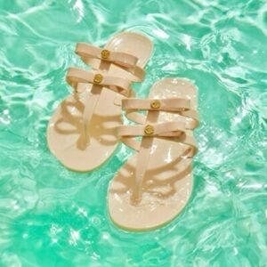 Lilly Pulitzer Cream Sandals